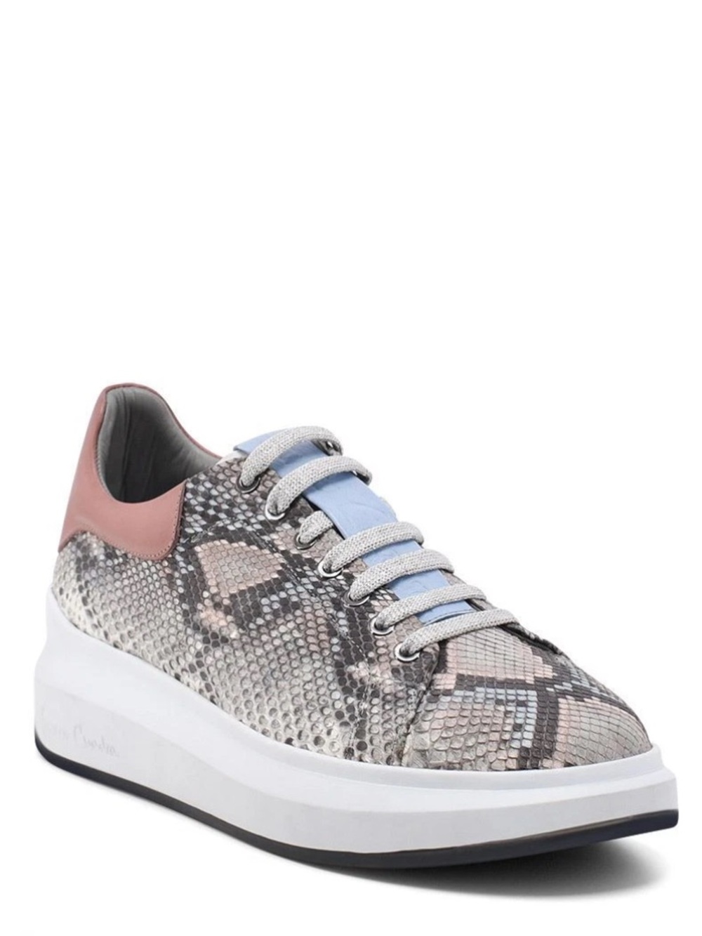 Franco Cuadra Python Leather Sneakers